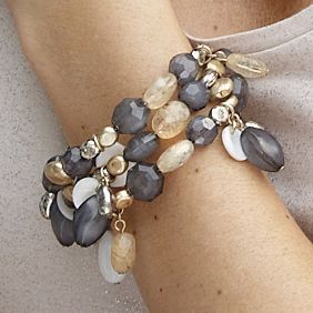 octagon medallion bracelet