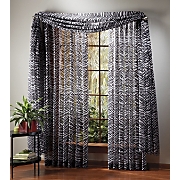 animal print sheer window treatments