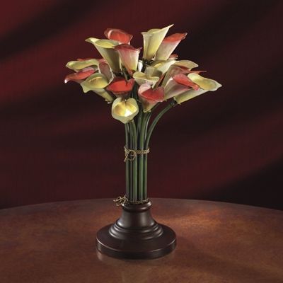 lighted calla lily bouquet