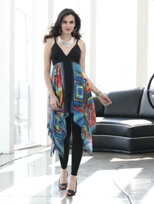 neon lights tunic 1
