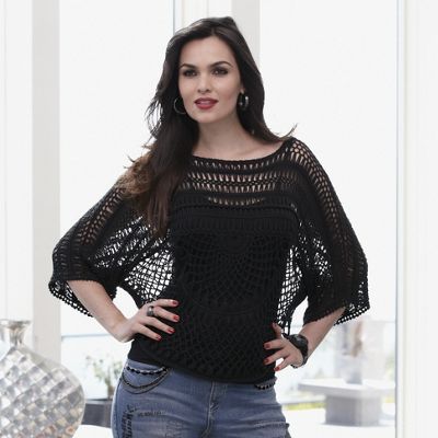 chandra crochet sweater