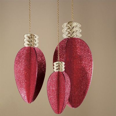 3 piece Hanging Ornaments