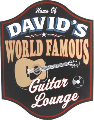 Sign Guitar Lounge