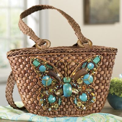 Bejeweled Butterfly Bag