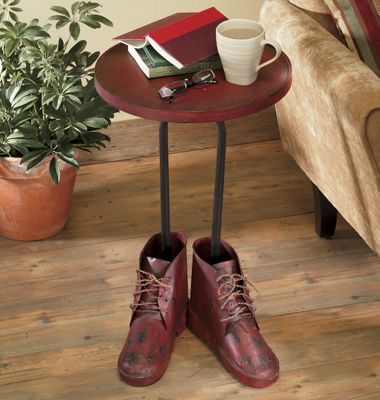 Red Shoes Table
