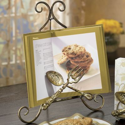 Flatware Cookbook Holder