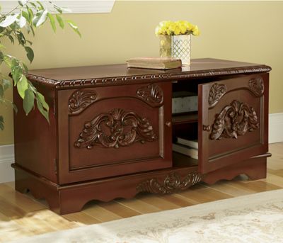 Artisan Carved Cabinet