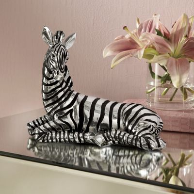 Zebra Glitz Sculpture