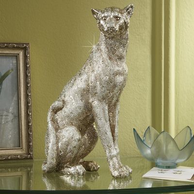 Kings Treasure Leopard Statue