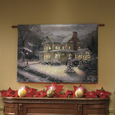 Lighted Thomas Kinkade Hanging
