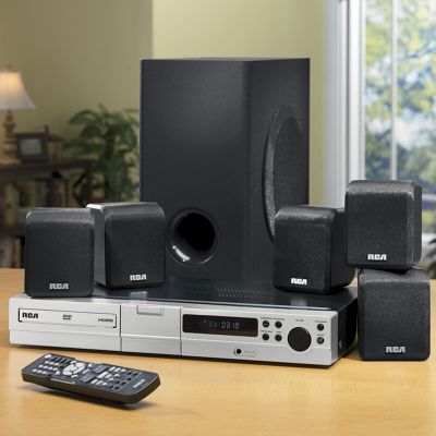 Home Theater With iPad iphone Dock