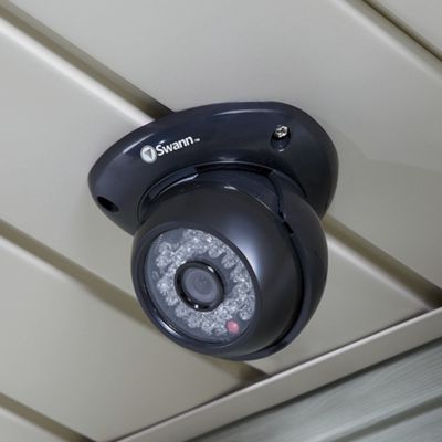 Audio Warning Security Camera
