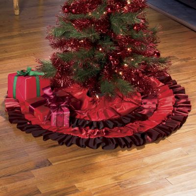 Ruffled Tree Skirt