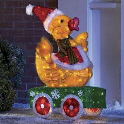 Animated Santa Duck