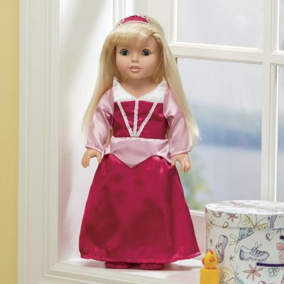 Princess Doll With Three Fairy Tale Outfits