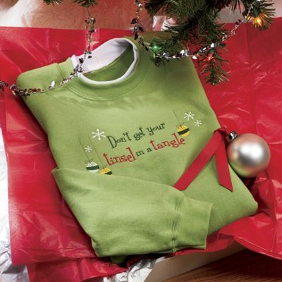 Tinsel Tangle Sweatshirt