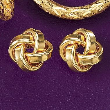 Knot Post Earrings
