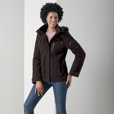 Darcy Wool blend Short Parka