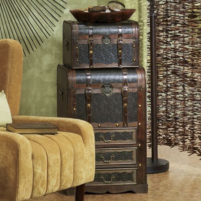 Set Of 2 Gibraltar Storage Trunks