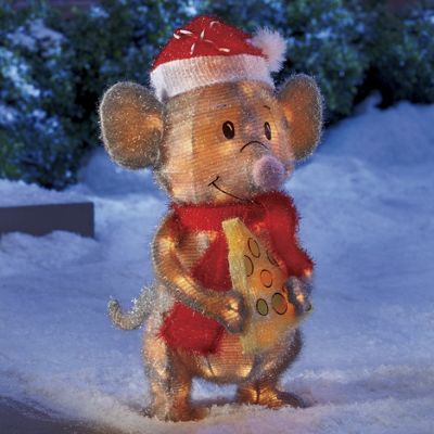 Tinsel Holiday Mouse