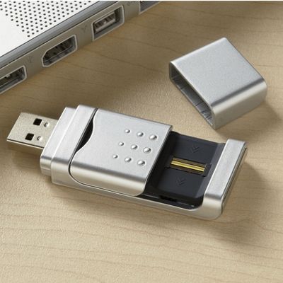 Fingerprint protected Flash Drive