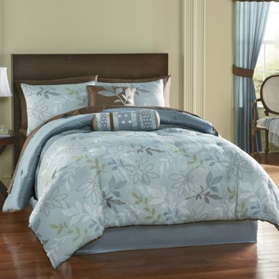 Kayley Comforter Set Pillows  Window Treatments