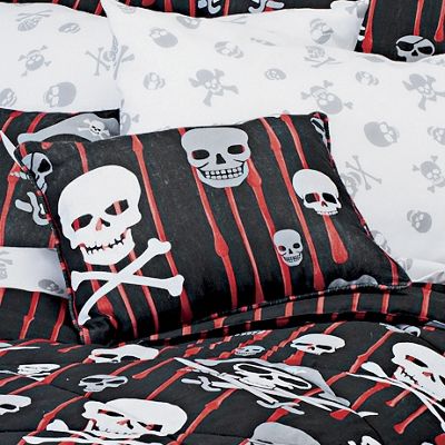 Skulls and Crossbones Pillow