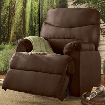 plush recliner rocker