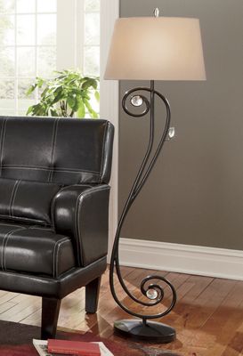 Precious Scrolls Floor Lamp