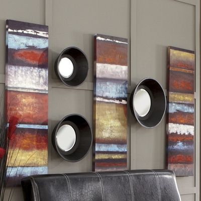 3 piece Perspective Canvas Wall Art Set