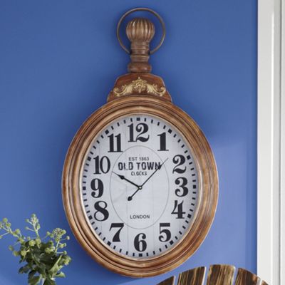 pocket watch wall clock