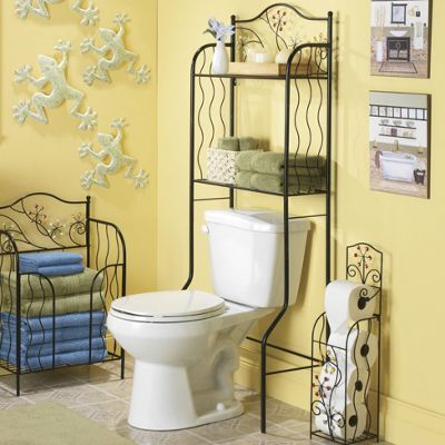 blooming bathroom space saver