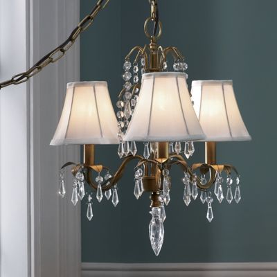 Ivory Chandelier Swag