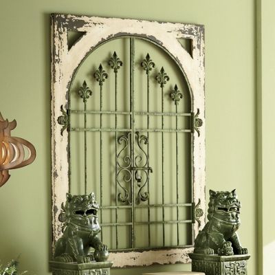 puerta de la pared de Remy fleur de lis