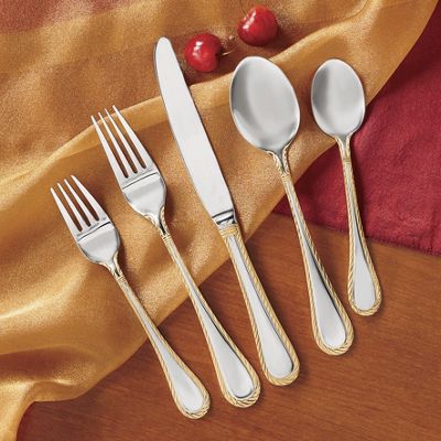 20 piece carlyle flatware set