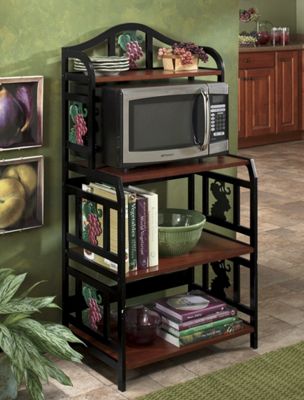 Grape Microwave Cart