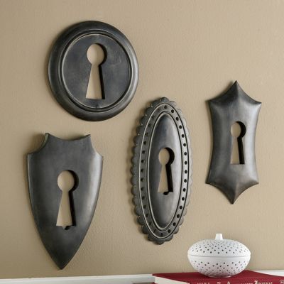 4 piece bronte keyhole plaque set