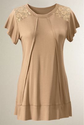 celeste shoulder lace top