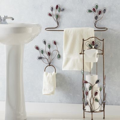 3 piece Gem Bathroom Accessory Set