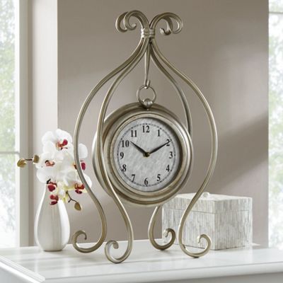 suspended time table clock
