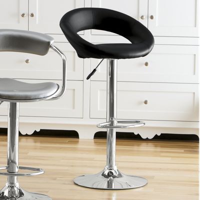 curved back stool