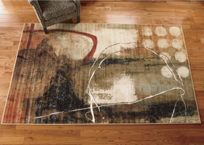 rug in the abstract