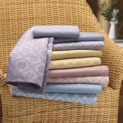 set of 2 coordinated microfiber lauren sheet sets