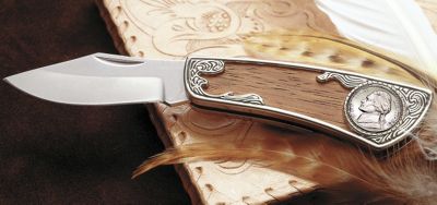 Jefferson Wartime Silver Nickel Knife