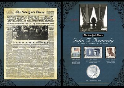 Ny Times Jfk Coin and Stamp Collection