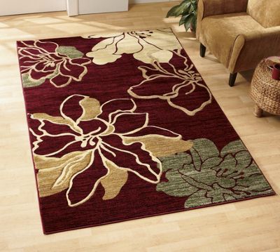 kaila hand carved floral rug