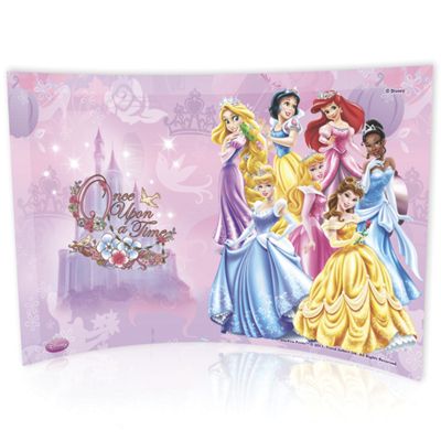 Princess Starfire Glass Print With Photo Frame