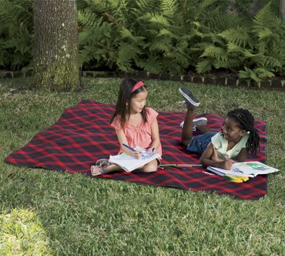 outdoor blanket with bag