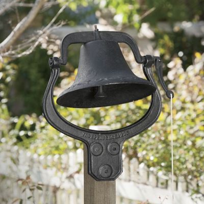 cast iron school bell