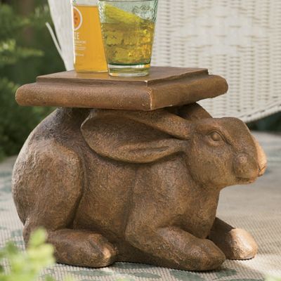 rabbit accent table